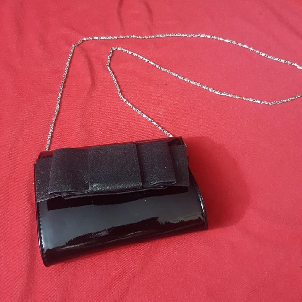 Black Patent Leather Bag